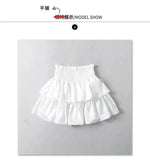 Cake Skirt White Fluffy High Waisted Girlish Style Short Half Skirt Black Ballet Skirt Fashion Sweet Korean Women 2026 New 55OK
