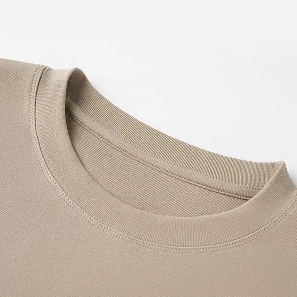 Women Long Sleeve T-shirt Crew Neck Tee Breathable Skin-friendly Basic Tee Autumn Winter Inner Wear Top