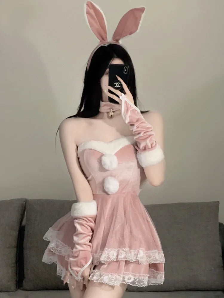 Women Shiny Patent Leather Dress Long Sleeve Bodycon Latex Outfit with Zipper Hollow Neck Club Party Nightwear Cosplay Costumes