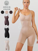 Women's Ultra-Soft Compression Bodysuit - Tummy Control Shaping Garment with Chest Uplift, Butt Lifter & Waist Slimmer