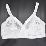 Plus Size Bralette Womens Bra Lace Wireless Perspective Minimizer Sexy Lingerie BH Tops Female Underwear Full Cup B C D E F
