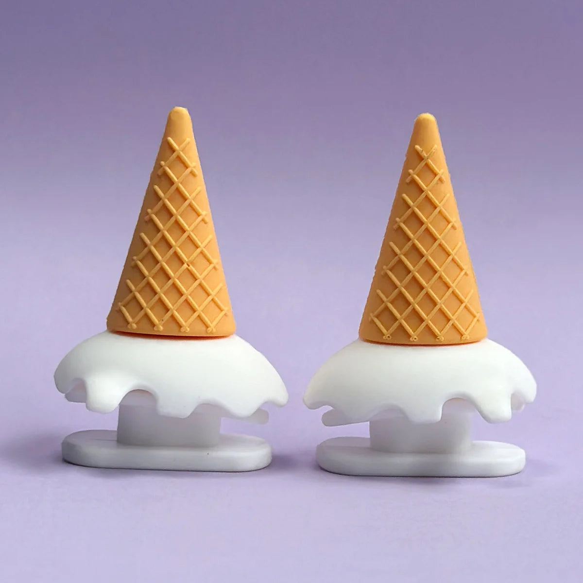 1Pair DIY Shark Slippers Charms Night Glowing Lantern Unicorn Cute Strawberry Panda Ice Cream Fins Shoes Accessories