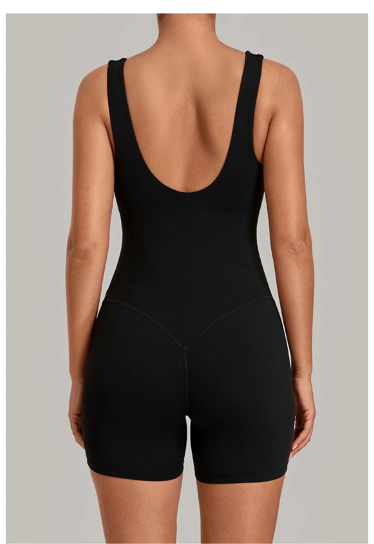 New Summer U-neck Beautiful Back Yoga Jumpsuit Women Sleeveless Tight Sports One Piece Suit Outdoor Gym Running Fitness Overalls