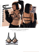Hot SexyBrief Sets Women's Underwear Set Push-up Bra Panty Sets Comfort Brassiere Adjustable Straps Gathered Lingerie Set
