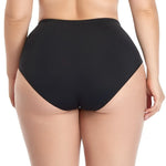 Beauwear women large size lace panty 2XL 3XL 4XL 5XL 6XL 7XL big size nylon spandex underwear female middle waist briefs