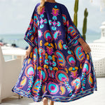 13 Colors Printed With Belt Crochet Knitted Tunic Beach Cover Up Cover-ups Beach Dress Beach Wear Beachwear Female Women K7201