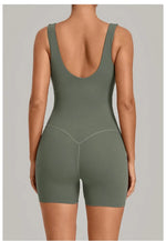 Women's Seamless Yoga Jumpsuits Fitness Sports Gym Beauty Backless Slim Fit Sling One-piece Running Workout Training Bodysuits