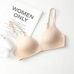 Seamless Bras for Women Push Up Bras No Wire Brassiere A B Cup Underwear Sexy Bralette Three Quarters(3/4 Cup)Lingerie