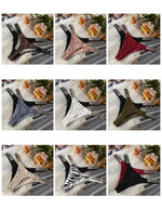 Sexy Panties Women Thongs Rhinestones Letter Diamonds G-string Sports Thong Low Waist Shorts Briefs T-back Fitness S-XL
