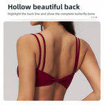 Summer Yoga Bra Women Sports Bra Running Cycling Gym Top Breathable Push Up Sports Underwear Women Fitness Workout Top Women Bra