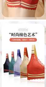 Women's Plus Size Minimizer Bra Full Coverage Lingerie Wire Free Push Up Bra for Femme Brest Pumping Underwear Plus Size 44 46DE