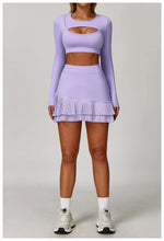 Pleated Tennis Skirt for Women with Pocket Shorts Women's High Waisted Wrapped Around Tummy Control Athletic Golf Yoga Skorts