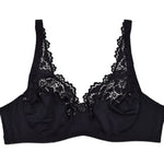 Bras For Womens Lingerie Floral Lace Bra Underwire Sexy Brassiere Perspective Plus Size BH Female Underwear Tops