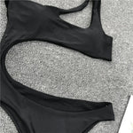2026 Asymmetric One Shoulder Women Swimwear One Piece Swimsuit Female Monokini Bather High Cut Out Bathing Suit Swim Bodysuit