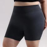 STOUREG Women's Plus Size Seamless Yoga Shorts High Support Quick Dry Fitness Running Gym Shorts