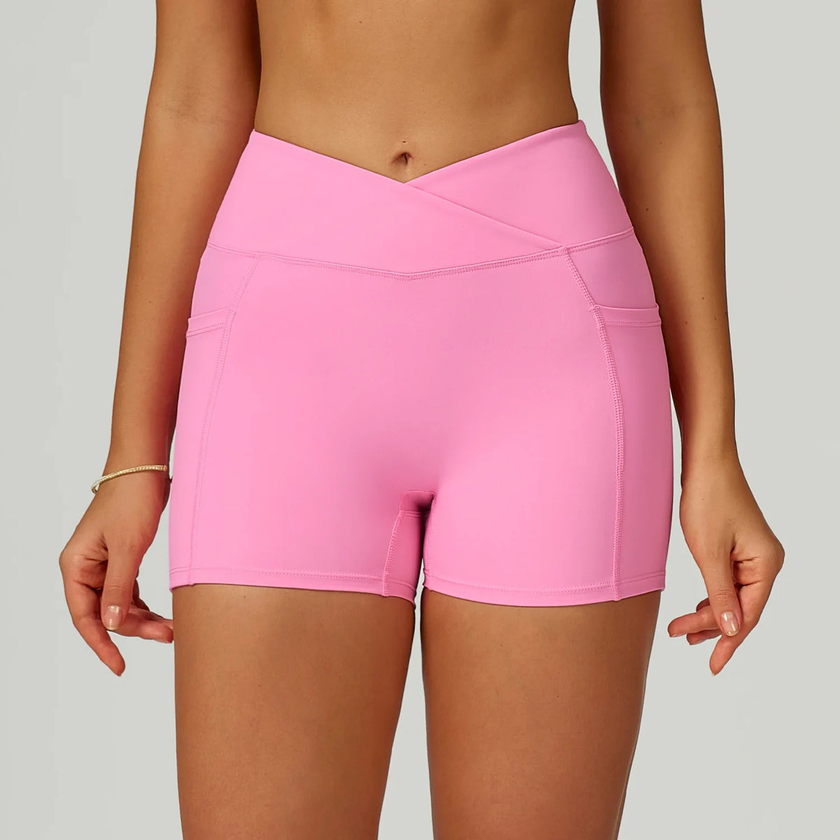 High Waist Yoga Shorts Naked Feeling Fitness Tights Women Sport Biker Shorts Tummy Control Short Legging Female Slim Yoga Shorts