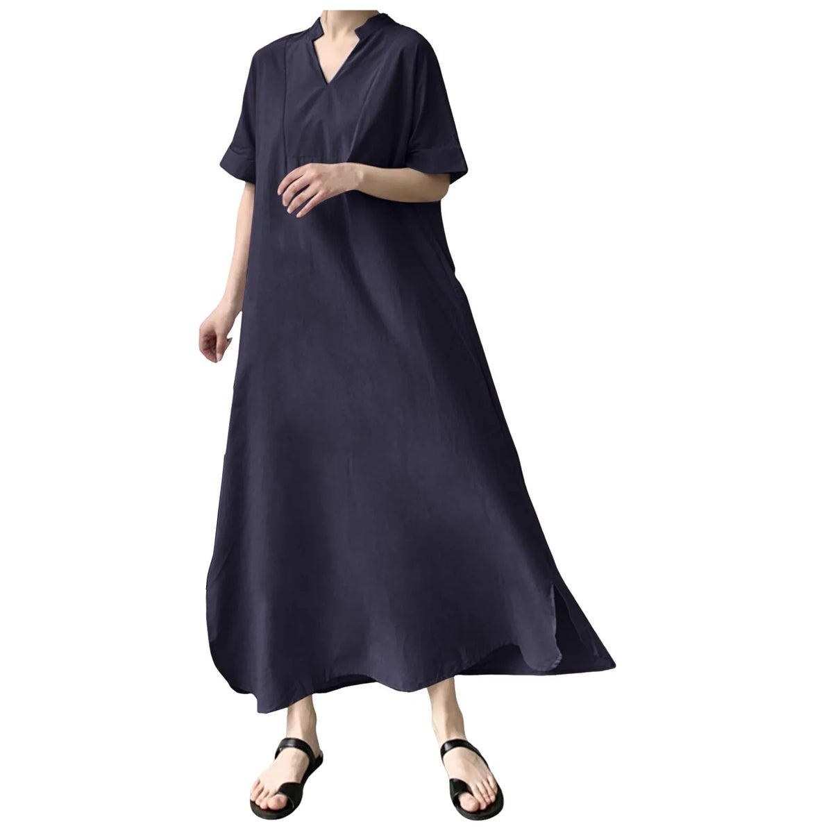 Long Dresses For Women Casual Summer Trendy Boho Style Pleated Cover Up Vestidos Daily Wear High Quality Elegant Maxi Dress