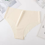 Women Seamless Panties Briefs Thin Ice Silky Underwear Female High Waist Underpants Summer Soft Panties Sexy Lingerie