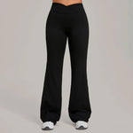 Women's Pilates Straight Yoga Pants Leggings Versatile Loose Wide-Leg Running Sports Fitness Hip-Lifting High Waist Trousers
