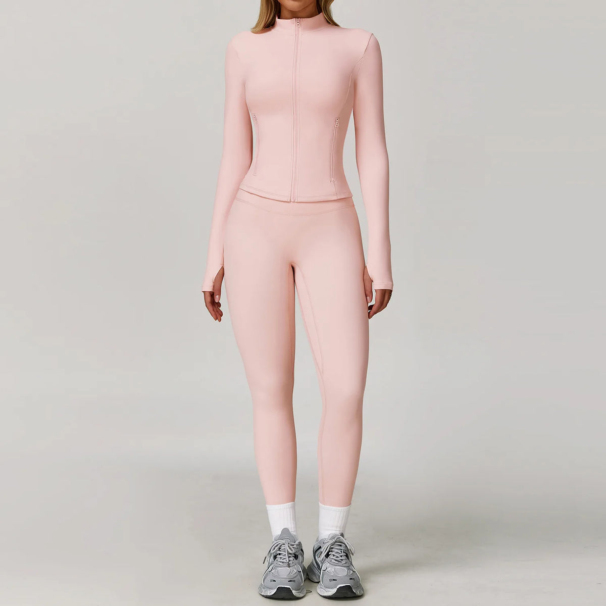2/3PCS Yoga Suit Women Tracksuits Gym Clothes Workout Flared Pants Zipper Long SleeveAthletic Wear Female Sports Yoga Clothing