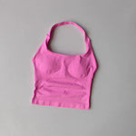 Neck Halter Yoga Vest Shockproof Running Sports High-strength Sports Underwear Fitness Pilates Suspender Beautiful Back Summer