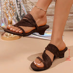2026 New Summer Women SandalsOpen Toe Slippers for Women Fashion Sandals High Heels