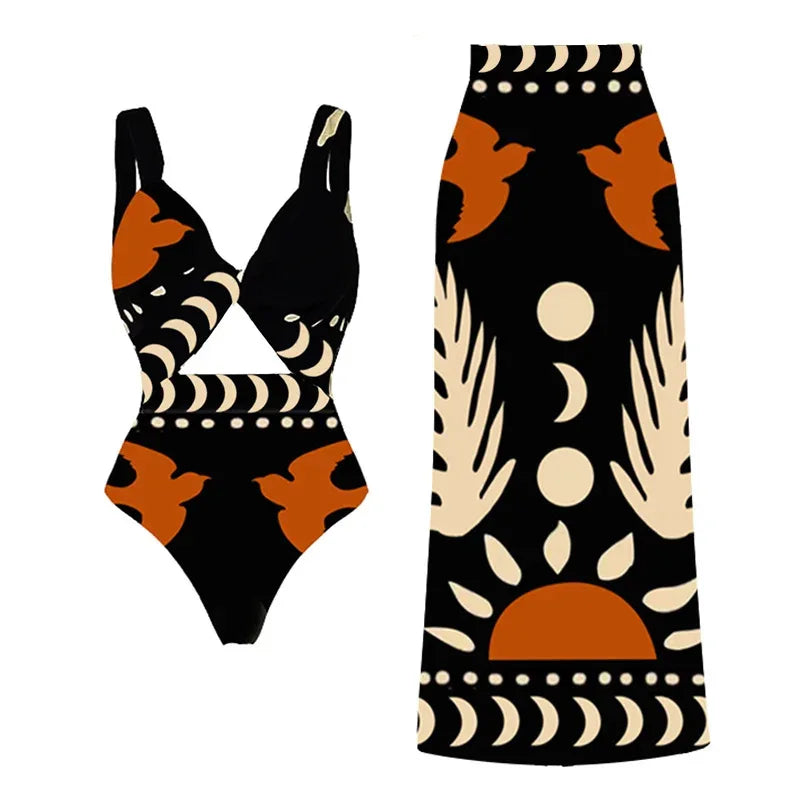 2026 New Arrival Push Up Women Bikini Set Floral Printed Ruffle Bikinis Strappy Bandage Swimwear Brazilian Biquini Bathing Suit