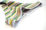 3Pcs/Set Cotton Panties For Women Colorful Striped Underwear Low Waist Briefs Breathable Underpants Female Sexy Lingerie M-XXL