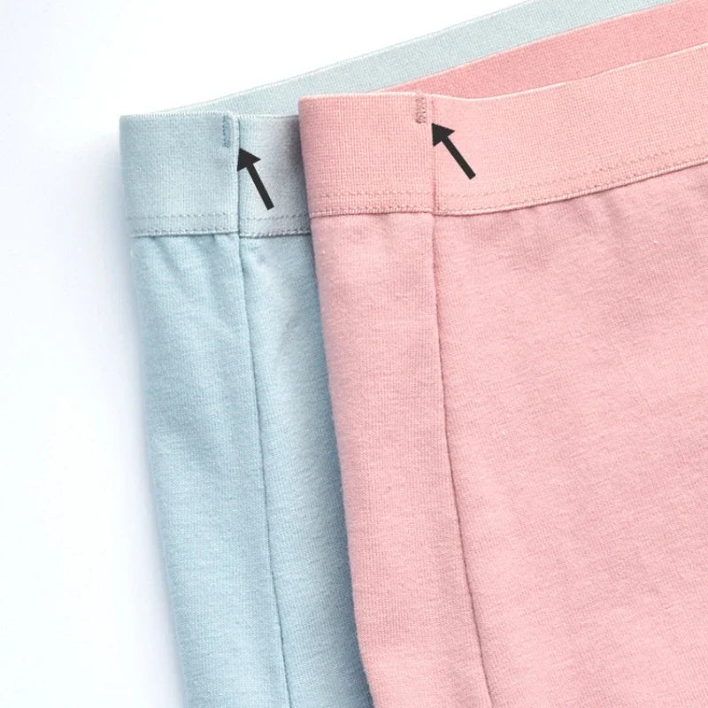 6Pcs/Set Women Cotton Panties High Rise Briefs Female Breathable Underpants Sexy Lingerie Tummy Control Underwear M-XXXL
