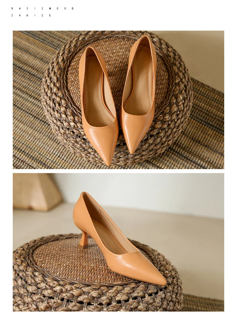 Patent Leather Fashion High Heels 2026Pointed Toe Pumps Elegant Woman Heeled Shoes Shallow Mouth Candy Colored Sexy Single Shoes