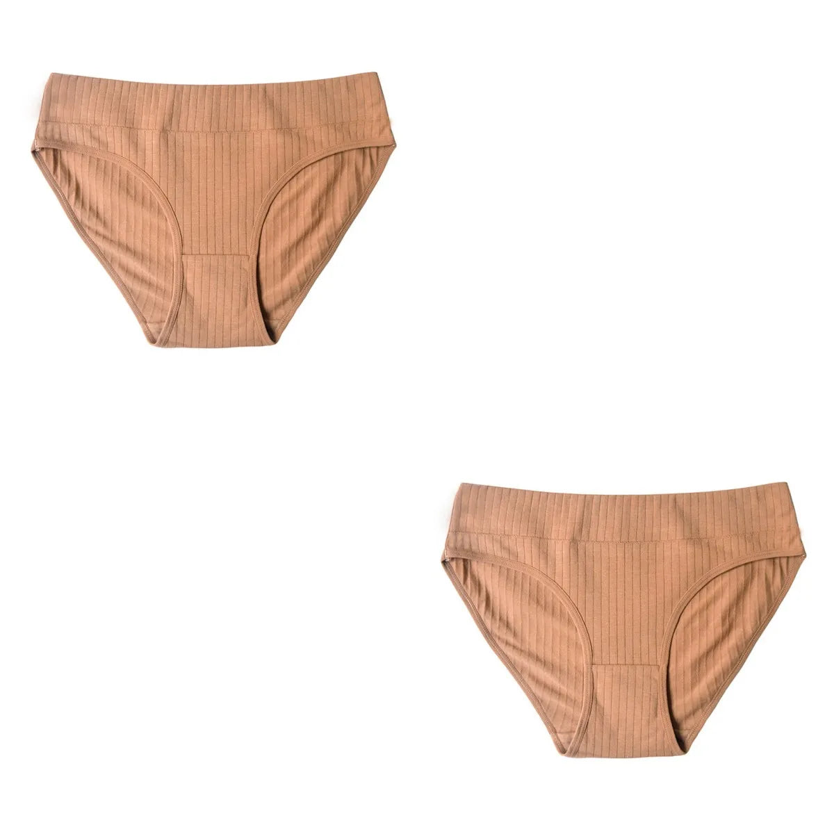 2Pcs/Set Cotton Panties Women Low Rise Underwear Solid Color Comfort Breathable Briefs Sexy Lingerire M-XL Seamless Intimates