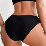 1pcs New Style Women's Panties Low-Rise Elegant Female Underwear Breathable Comfortable Sexy Lingerie Hot Sale Lady Briefs