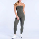 NCLAGEN Yoga Sets Women 2 Piece Gym Clothes Defy Longline Strappy Top And Defy Leggings Fitness Suit Pilates Workout Sportswear