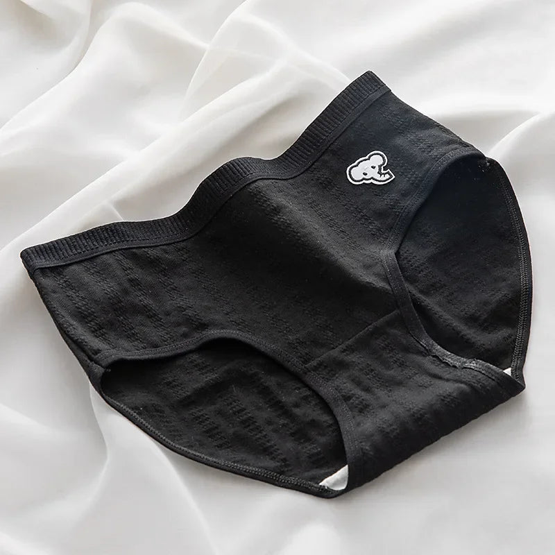 1Pc Cotton Panties Women Solid Color Briefs M-XL Underwear Soft Underpants Women's Panty Intimates