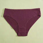 Women's Seamless Cotton Briefs Women Panties Solid Color Breathable Underwear Female Low Waist Soft Lingerie S-XXL