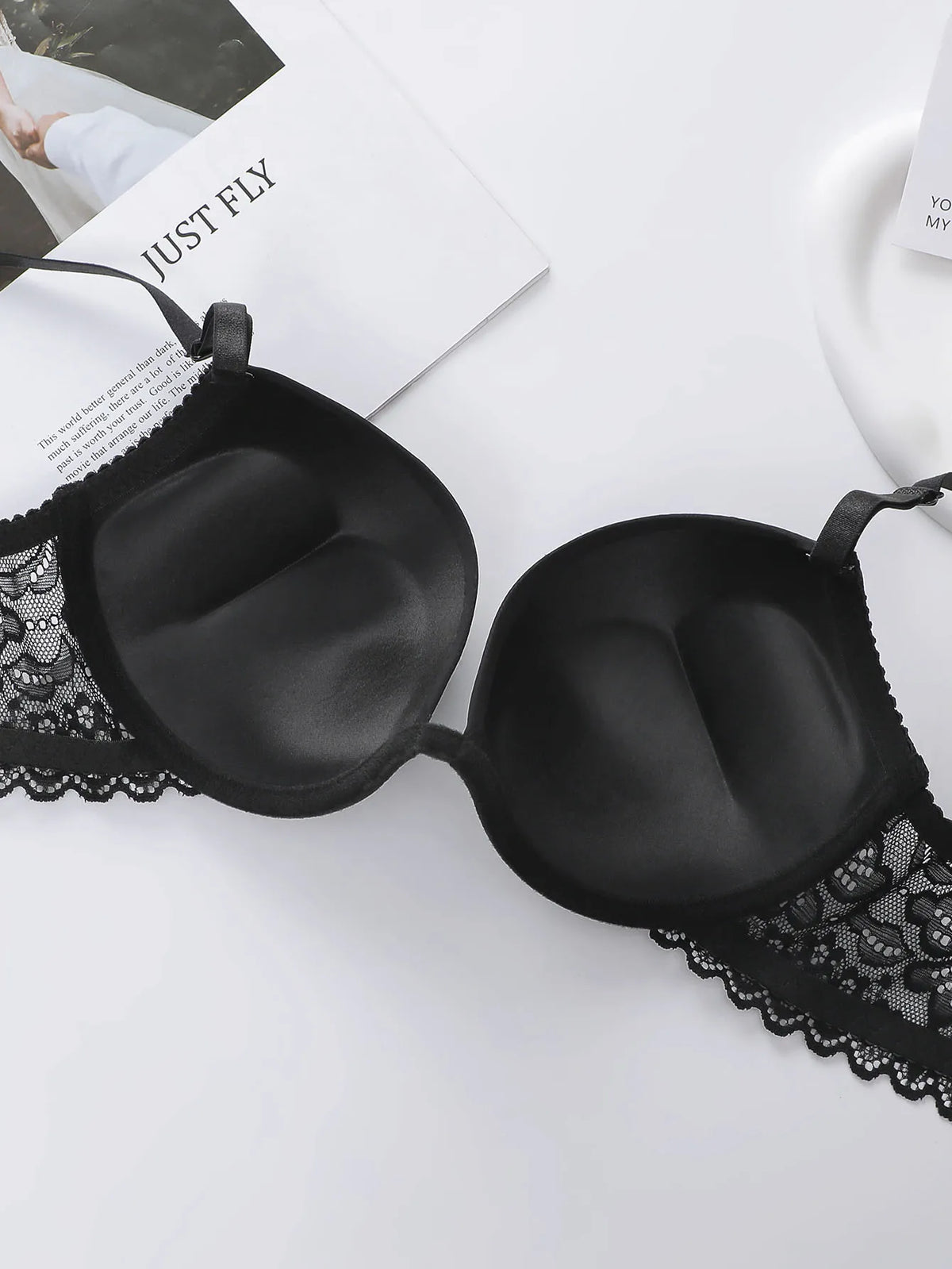 Women Solid Color Sexy Underwear Set Gathered Push Up Underwear Daily Comfortable And Close Fitting Seamless Underwear Set 3208