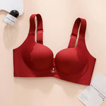 Plus Size Bra Sexy Lingerie Thick Cup Bras for Women Solid Padded Underwear Push Up Brassiere Femme Wireless Bra invisible bra