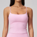Summer Yoga Tank Top Women Breathable Sport Bra Gym Running Casual Vest Comfort Fit Workout Top Female Shockproof Yoga Underwear
