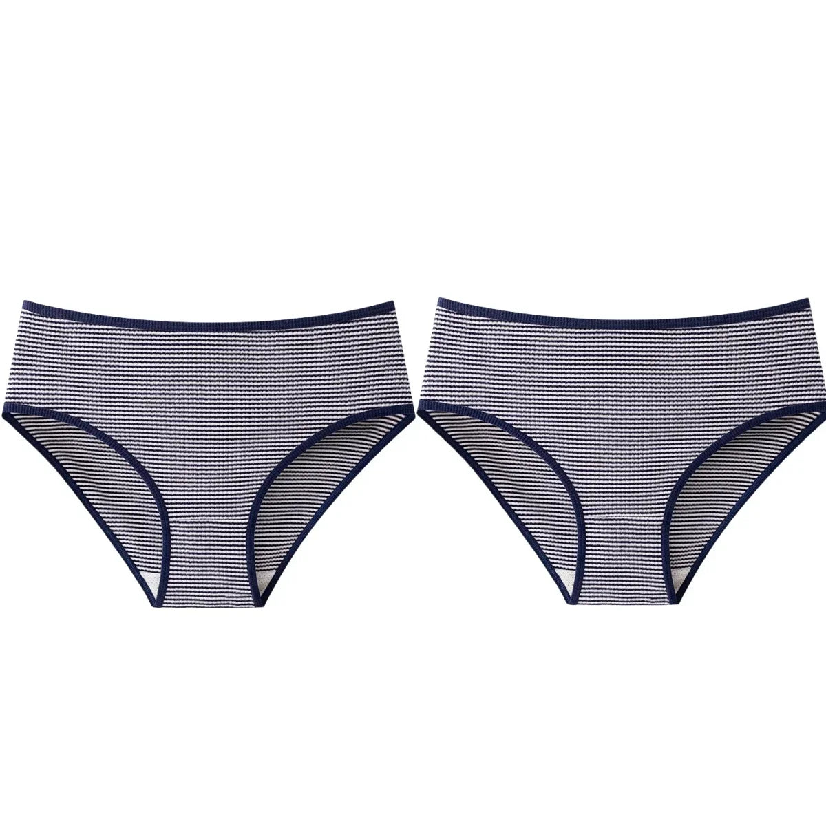 2Pcs/Set Women High Rise Panties Seamless Underwear Winter Warm Underpants Breathable Briefs Female Sexy Lingerie
