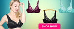Plus Size Women Lace Bras Perspective Breathable Lager Bosom Bralette Underwired Embroidery Silky Touch BH Top B C D DD E F Cup