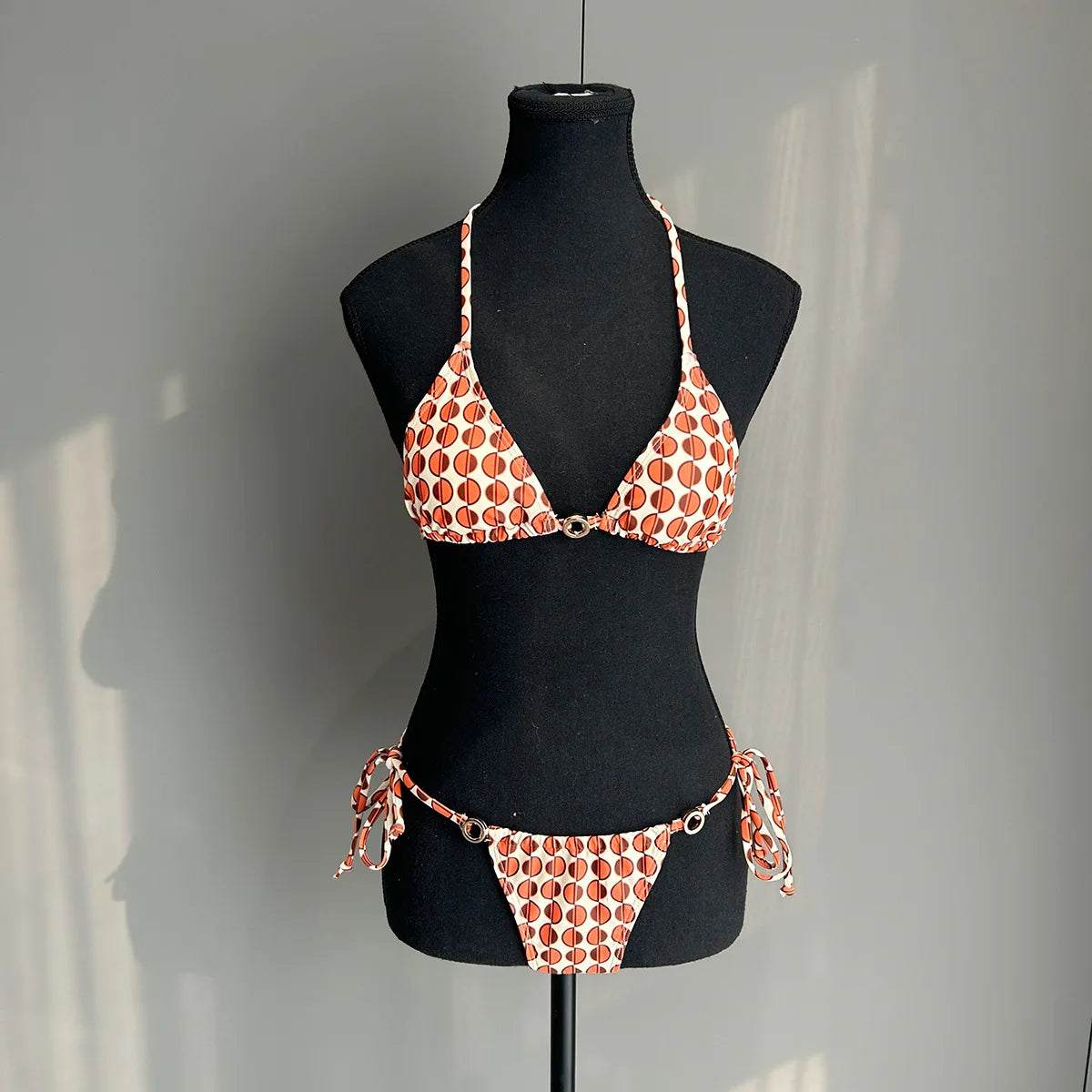 New Summer Sexy 3 Pieces Suit Swimwear Women's Micro Bikini Set with Long Pants Cover Up Beachwear Backless Bathing Suit Holiday