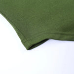Square Collar Long Sleeve Casual Women T Shirts Green Autumn Skinny Sexy Solid Basic Crop Tops Fashion Streetwear