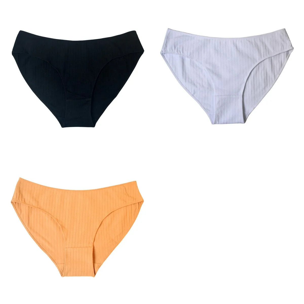 3Pcs/Set Women Panties Low Waist Briefs Women Cotton Panty Female Underpants Comfort Underwear Sexy Lingerie M-XL