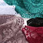 Sexy Lace Panties Women Boyshort Underwear 3Pcs/set Low-Rise Underpants S-XL Ladies Floral Panties Sexy Boyshort Female Lingerie