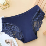 Sexy Hollow Women Panties Lace Flowers Embroidery Underwear Low WaistUnderpants Summer Breathable Briefs Butt Lifter Panty