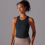 VEQKING Side Pleated Women Sports Bras Built-in Pads Yoga Vest Quick Dry Gym Running Tank Tops High Support Workout Bralettes
