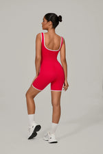 Women's Sports Jumpsuit Yoga Fitness Combination Lift Buttocks Bare Back High Elasticity Gym Sexy Sports Jumpsuit Gym Romper