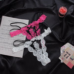 Lace G string Sexy Briefs Panties Women Underwear Hollow Out Thong High Quality Transparent Underpants Lingerie Girls Intimates