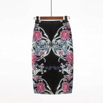 Spring Summer Women Y2K High Waist Midi Pencil Chiffon Skirts Slim Bodycon Vintage Hip Raise Korean Fashion Clothes UOV5