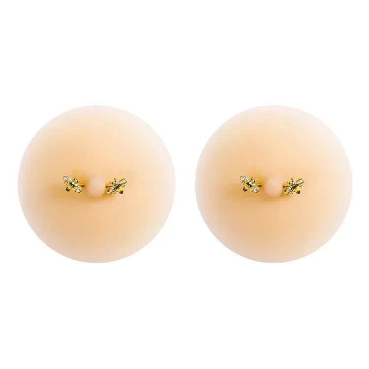 Toucheart Solid State Rubber Nipple Patch Invisible and Traceless Solid Chest Patch For Women Breast Patch Nipple Decoration New